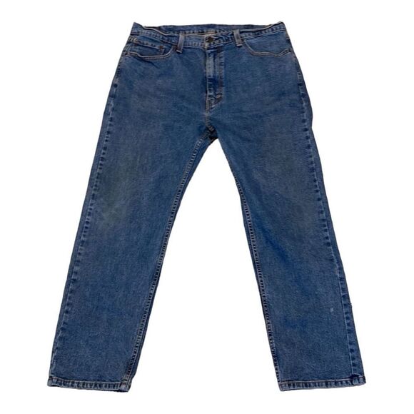 Levi’s 505 Men’s Regular Fit Tapered Leg Jeans Size 38x29 - Picture 2 of 7